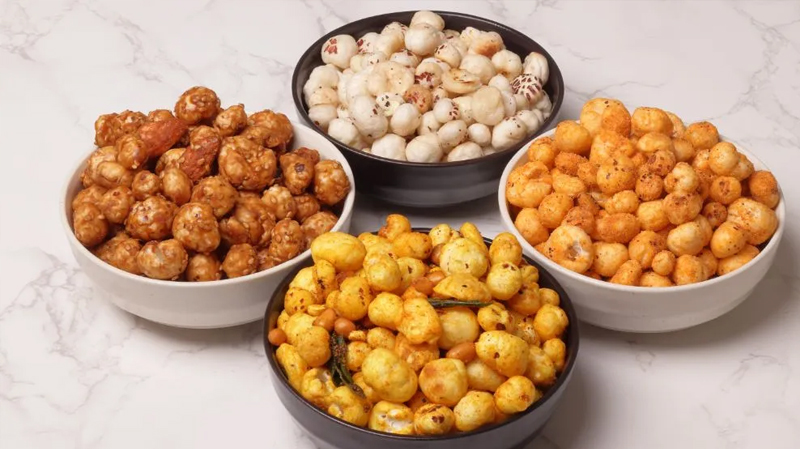 Flavoured Makhana - Peri-peri, cheese, masala.